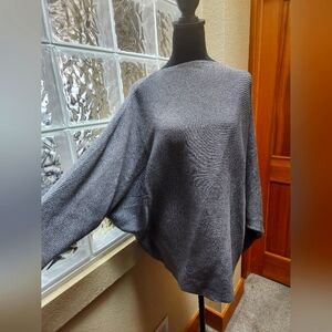 Philosophy 3xl silver sparkly long sleeve top